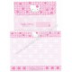 Ano 2001. Conjunto de Papel de Carta Hello Kitty Roses CRS Sanrio