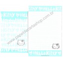 Ano 2002. Conjunto de Papel de Carta Hello Kitty Letters CAZ Sanrio