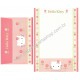Ano 2004. Conjunto de Papel de Carta Hello Kitty Best Collections 21 Sanrio