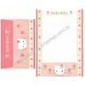 Ano 2004. Conjunto de Papel de Carta Hello Kitty Best Collections 21 Sanrio