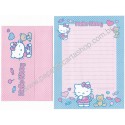 Ano 2004. Conjunto de Papel de Carta Hello Kitty Lollipop Sanrio