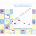 Ano 2004. Conjunto de Papel de Carta Hello Kitty Regional FISH Sanrio