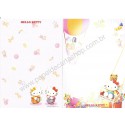 Ano 2004. Kit 2 Papéis de Carta Hello Kitty TOYS Sanrio