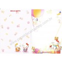 Ano 2004. Kit 2 Papéis de Carta Hello Kitty TOYS Sanrio