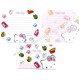 Ano 2005. Conjunto de Papel de Carta Hello Kitty Diamonds Sanrio