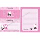 Ano 2005. Conjunto de Papel de Carta Hello Kitty Lady Sanrio