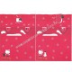 Ano 2007. Conjunto de Papel de Carta Hello Kitty Christmas Sanrio