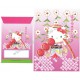 Ano 2008. Conjunto de Papel de Carta Hello Kitty Kimono CRS Sanrio