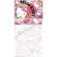 Ano 2008. Kit 2 Conjuntos Papel de Carta Hello Kitty Shine Pink Sanrio