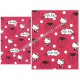 Ano 2009. Conjunto de Papel de Carta Hello Kitty Red Sanrio