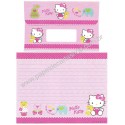 Ano 2010. Conjunto de Papel de Carta Hello Kitty CCH Sanrio