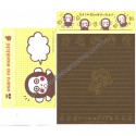 Ano 1997. Conjunto de Papel de Carta Osaru No Monkichi Brown Sanrio