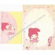 Ano 1985. Conjunto de Papel de Carta My Melody Vintage Sanrio