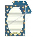 Ano 1983. Conjunto de Papel de Carta Vaudeville Duo Blue Sanrio