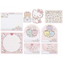 Ano 2016. Kit 2 Conjuntos de Papel de Carta Hello Kitty Letter Sanrio