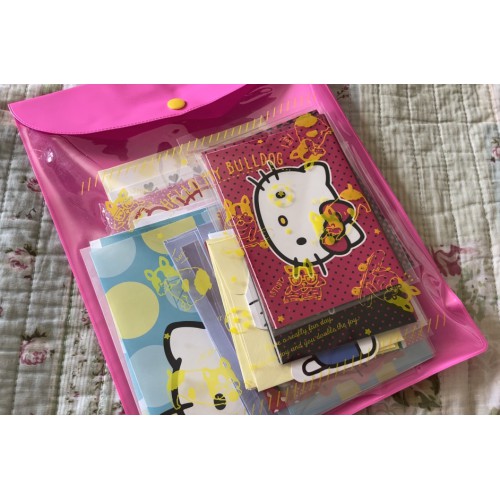 Coleção de Notecards Cartões Hello Kitty Sanrio
