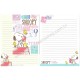 Conjunto de Papel de Carta Snoopy & His Friends Peanuts LCC 2016