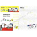 Conjunto de Papel de Carta Snoopy Sister & Brothers 2 2015