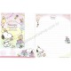 Kit 2 Conjuntos de Papel de Carta Snoopy Love 2016