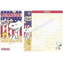 Kit 2 Conjuntos de Papel de Carta Snoopy Popcorn 2013