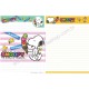 Kit 2 Conjuntos de Papel de Carta Snoopy So Sweet 2013