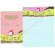 Conjunto de Papel de Carta Snoopy Hunter Peanuts 2016