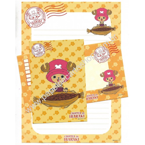 Conjunto de Papel de Carta One Piece Chopper In Ibaraki japan