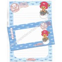 Conjunto de Papel de Carta One Piece Chopper In Yamagushi Japan