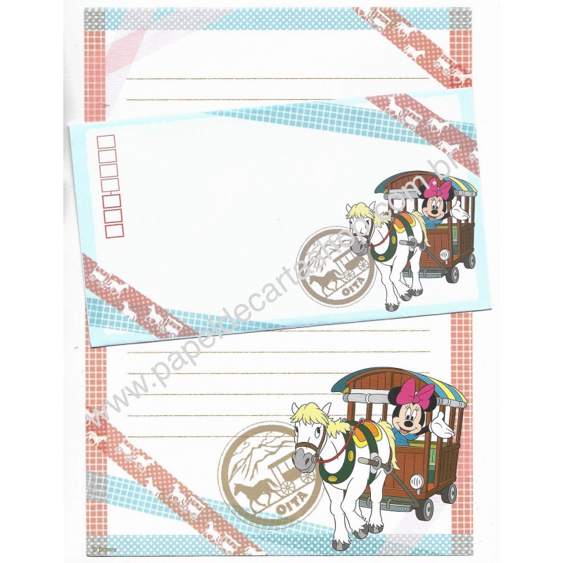 Conjunto de Papel de Carta Disney Regional II Japão Oita