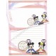 Conjunto de Papel de Carta Disney Regional II Japão Saitama
