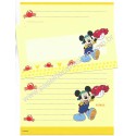 Conjunto de Papel de Carta Disney Regional Japão Fukui