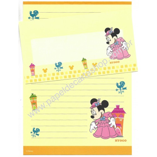 Conjunto de Papel de Carta Disney Regional Japão Hyogo