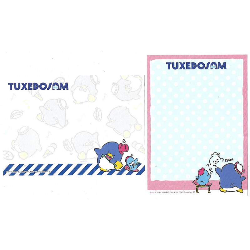 Ano 2012. Kit 4 Notas TUXEDOSAM I Sanrio