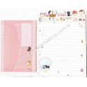 Conjunto de Papel de Carta Importado Palette Pink - San-X