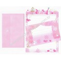 Conjunto de Papel de Carta Importado Palette Bunnies - San-X