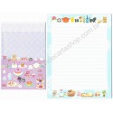 Conjunto de Papel de Carta Importado Palette Breakfast - San-X