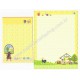 Conjunto de Papel de Carta Importado Palette Fleuriste CAM - San-X