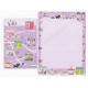 Conjunto de Papel de Carta Importado Palette Magasin - San-X