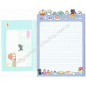 Conjunto de Papel de Carta Importado Palette Sweet Street CAZ San-X