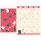 Conjunto de Papel de Carta Importado Kutusita Nyanko Happy Come (CVM) - San-X Japan