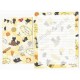 Conjunto de Papel de Carta Importado Kutusita Nyanko Recipes 2 - San-X Japan