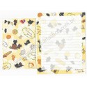 Conjunto de Papel de Carta Importado Kutusita Nyanko Recipes 2 - San-X Japan