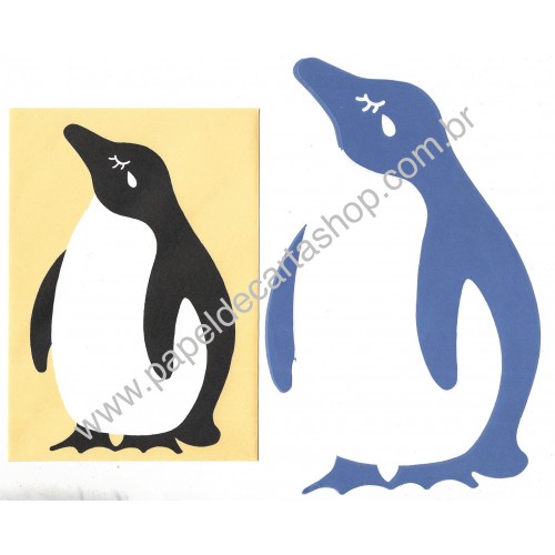Conjunto de Papel de Carta Importado Penguin CAM DC