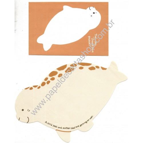 Conjunto de Papel de Carta Importado Seal DC