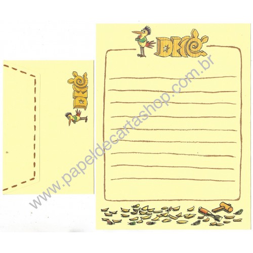 Conjunto de Papel de Carta Deco Japan