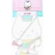 Conjunto de Papel de Carta Antigo PERFUMADO CHUCHU*S NANPAO Sweden