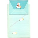 Ano 1980. Conjunto de Papel de Carta Vintage Fantasy Land Sanrio