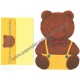 Ano 1983. Conjunto de Papel de Carta Mr Bears Dream DC Vintage Sanrio