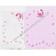 Ano 1999. Conjunto de Papel de Carta Hello Kitty Japan 3.1 Sanrio