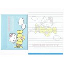 Ano 2000. Conjunto de Papel de Carta Hello Kitty Airplane Sanrio